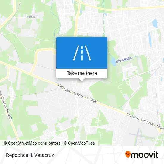 Repochcalli map