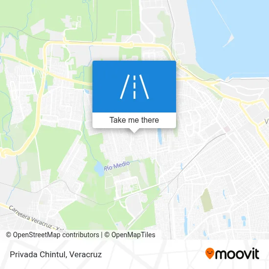Privada Chintul map