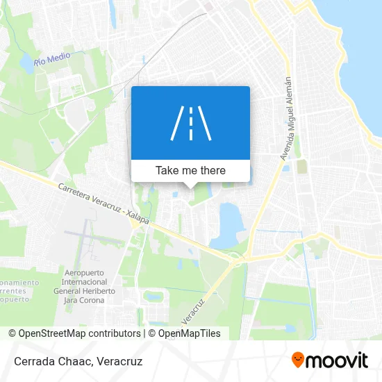 Cerrada Chaac map