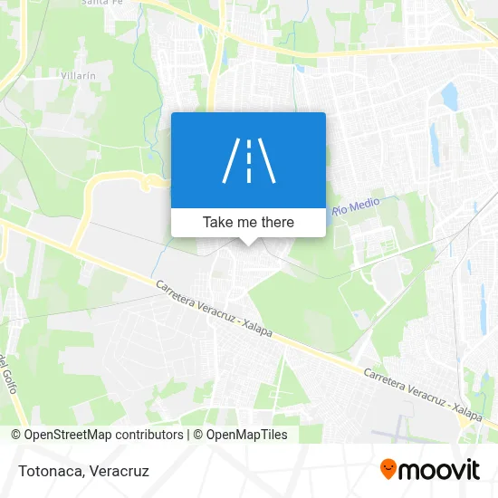 Totonaca map