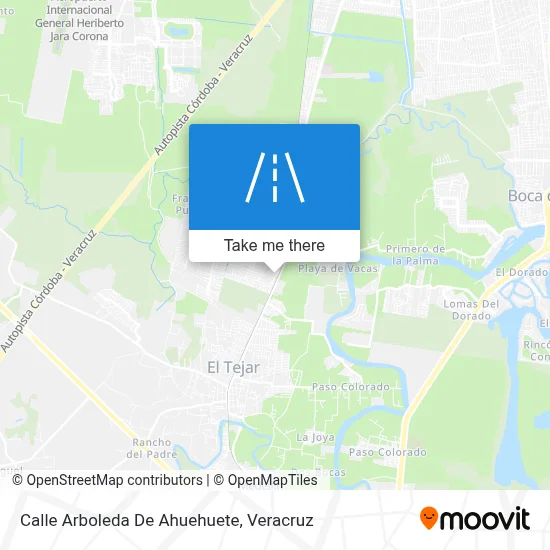 Calle Arboleda De Ahuehuete map