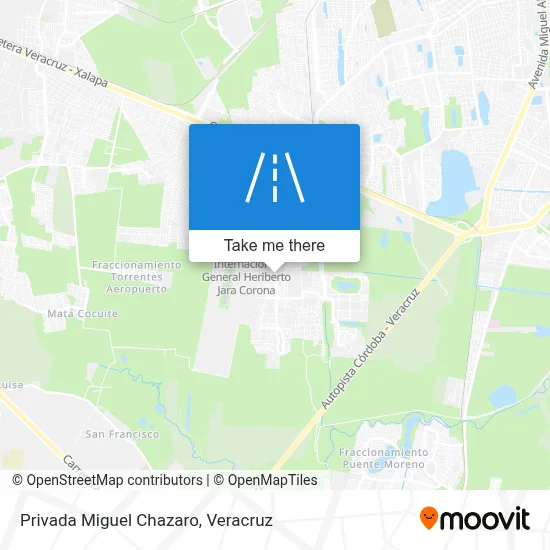 Privada Miguel Chazaro map