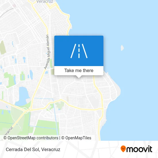 Cerrada Del Sol map