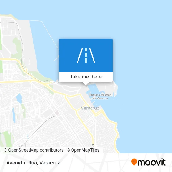 Avenida Ulua map