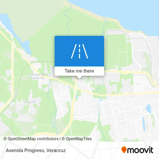 Avenida Progreso map