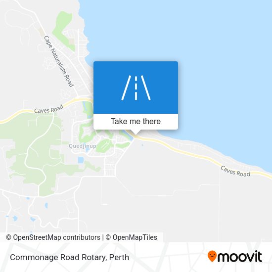 Commonage Road Rotary map
