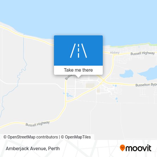 Amberjack Avenue map