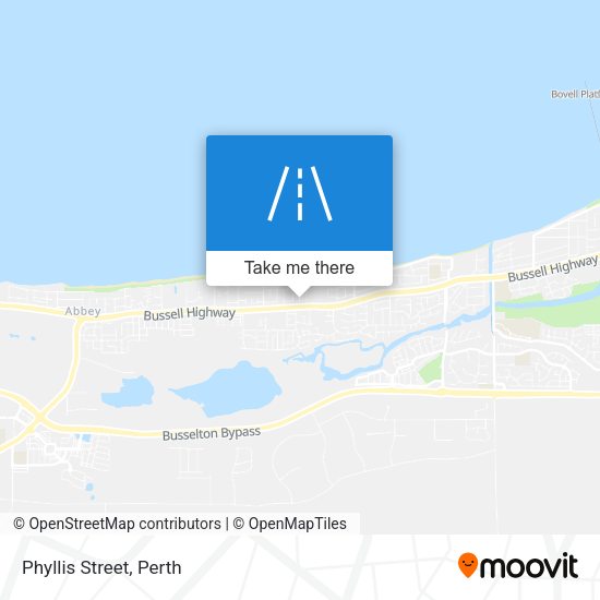 Phyllis Street map