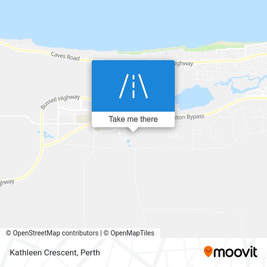 Kathleen Crescent map