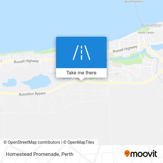 Homestead Promenade map