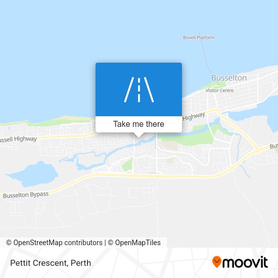 Pettit Crescent map