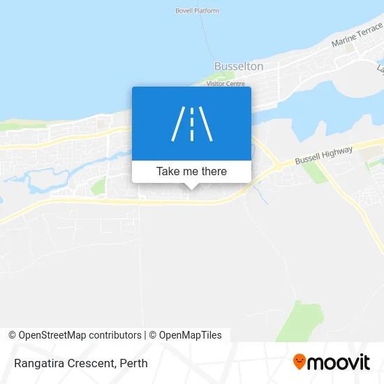 Mapa Rangatira Crescent