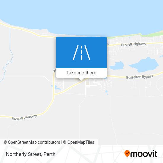 Northerly Street map