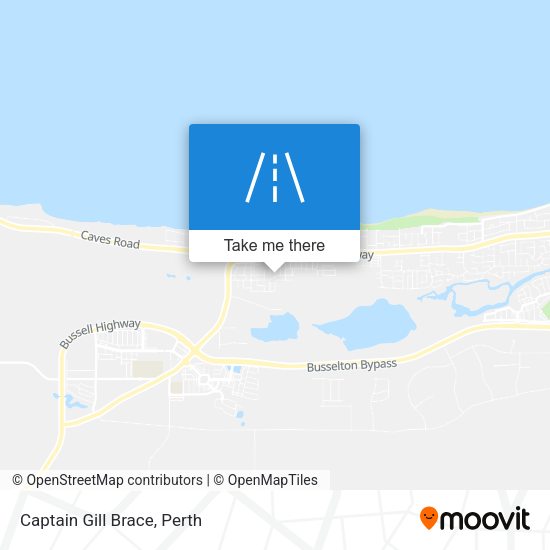 Captain Gill Brace map