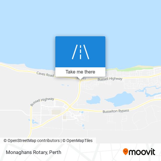 Monaghans Rotary map