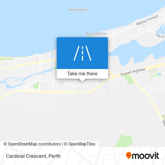 Cardinal Crescent map