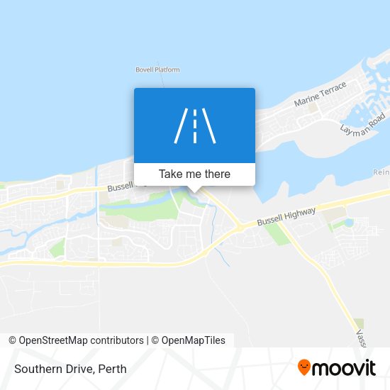 Southern Drive map