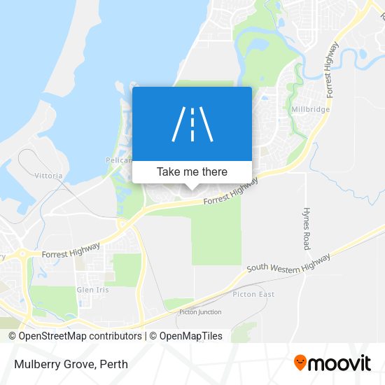 Mulberry Grove map