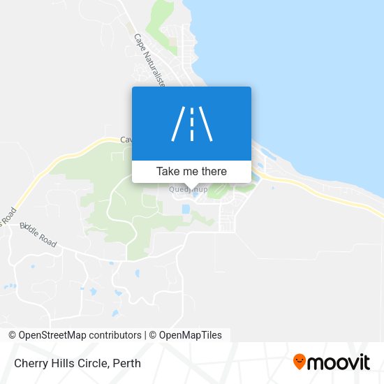 Cherry Hills Circle map