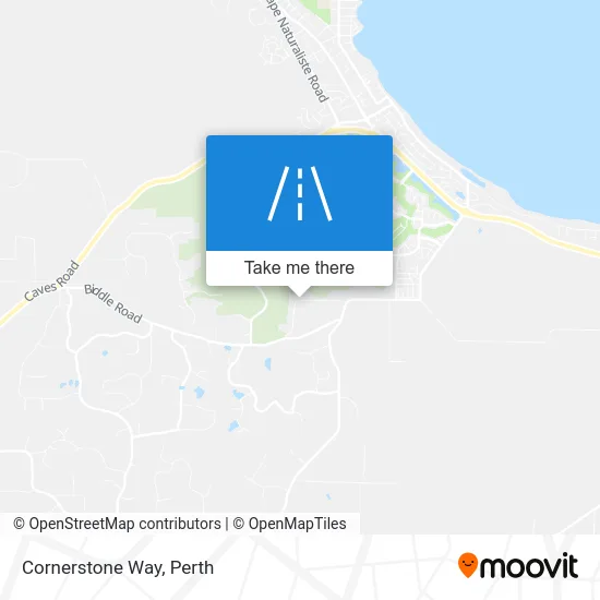 Mapa Cornerstone Way