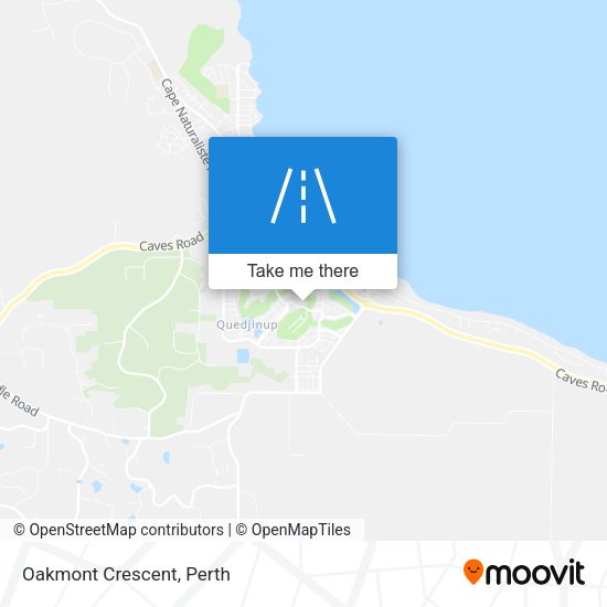 Oakmont Crescent map