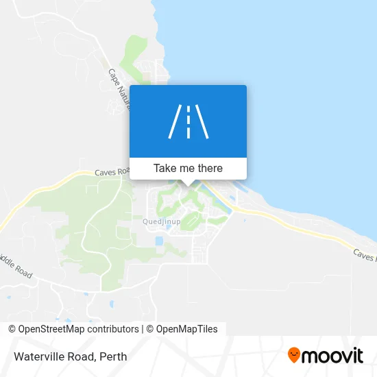 Mapa Waterville Road