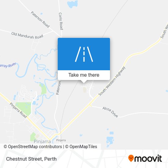 Chestnut Street map