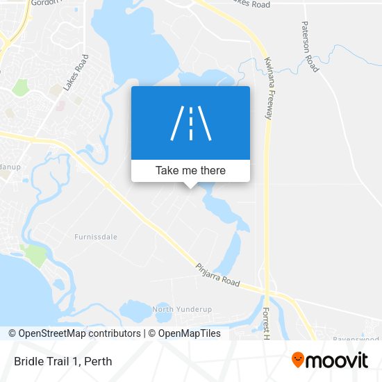 Bridle Trail 1 map