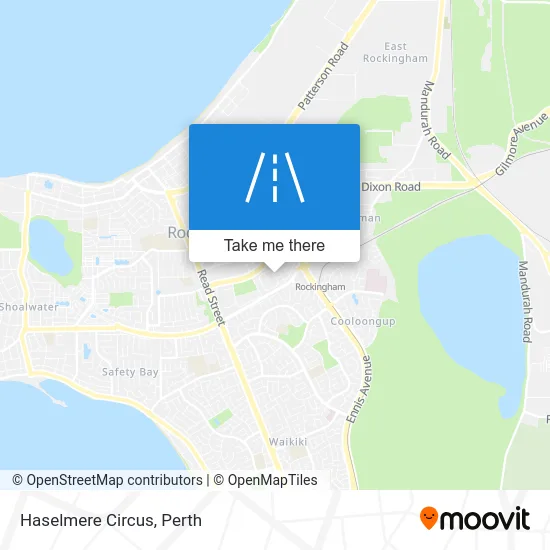 Mapa Haselmere Circus