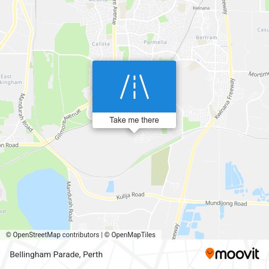 Bellingham Parade map
