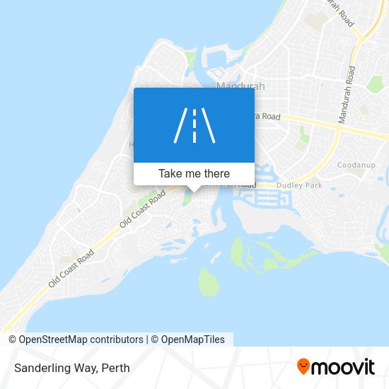 Sanderling Way map