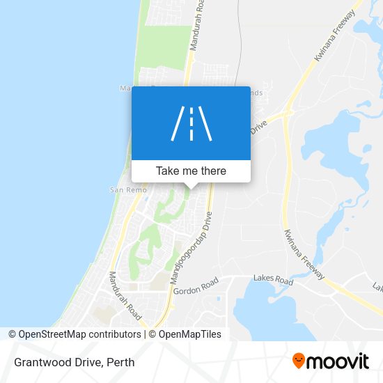 Grantwood Drive map