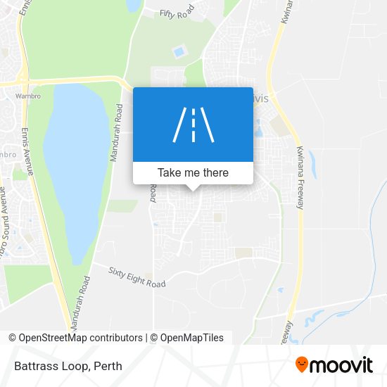 Battrass Loop map