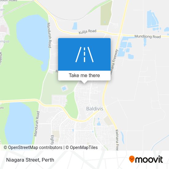 Niagara Street map