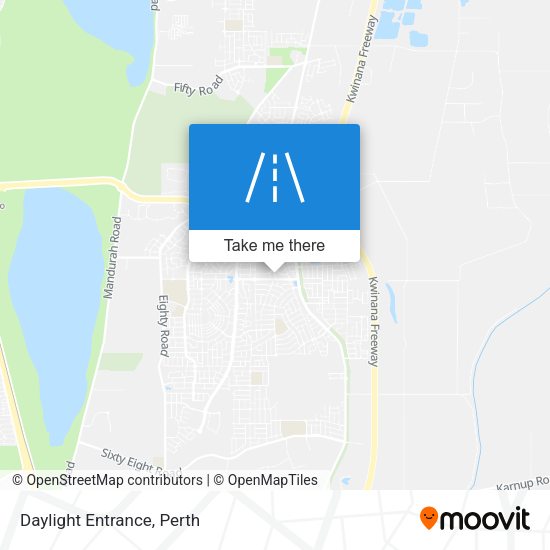 Daylight Entrance map
