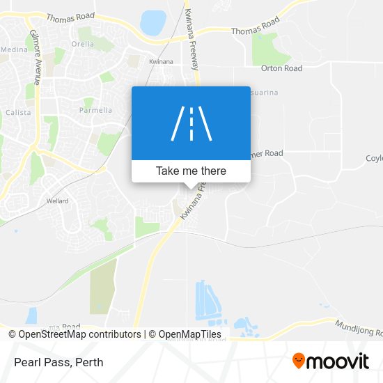 Pearl Pass map