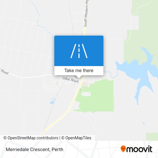 Merriedale Crescent map
