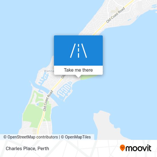 Charles Place map
