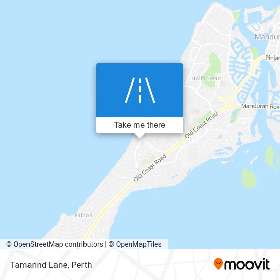 Mapa Tamarind Lane