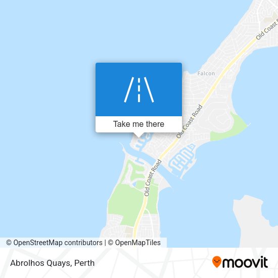 Abrolhos Quays map