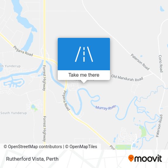 Rutherford Vista map