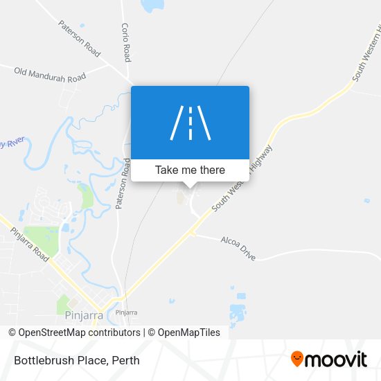 Bottlebrush Place map