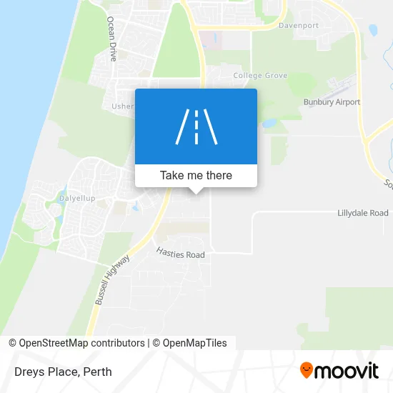 Mapa Dreys Place