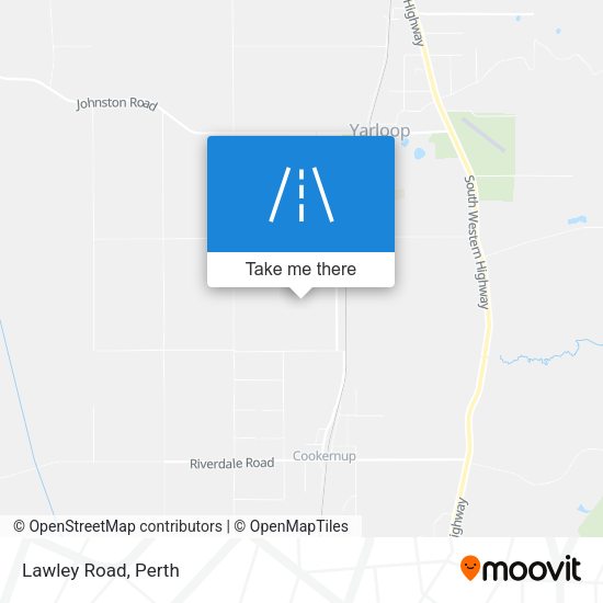 Lawley Road map