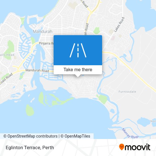 Eglinton Terrace map