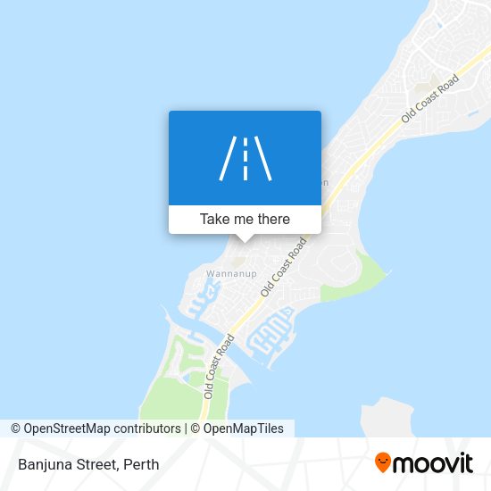 Banjuna Street map