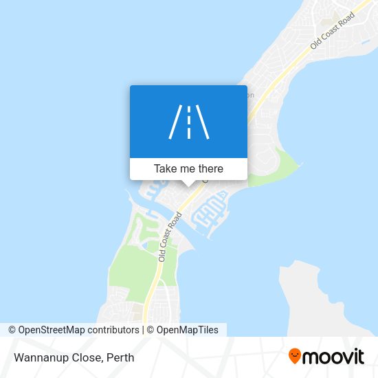 Wannanup Close map