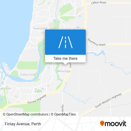 Finlay Avenue map