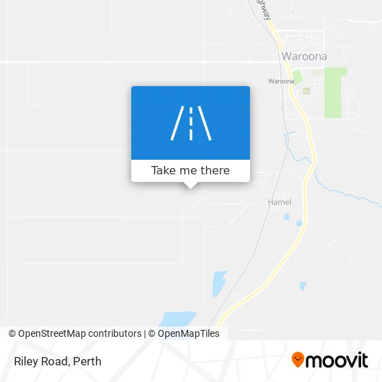Mapa Riley Road
