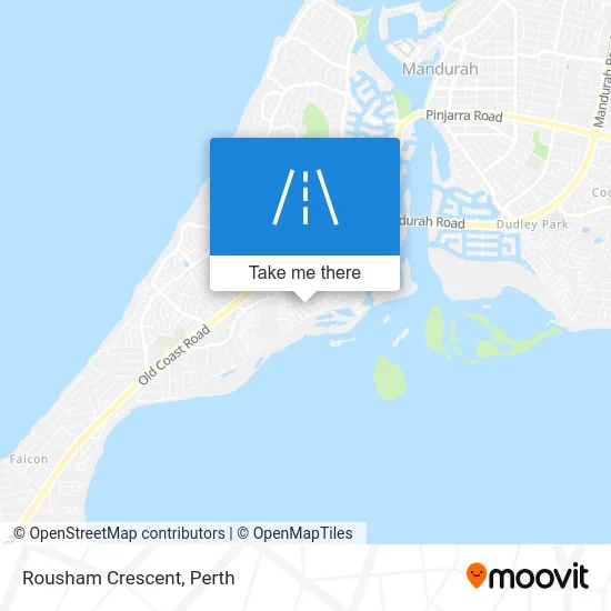 Mapa Rousham Crescent